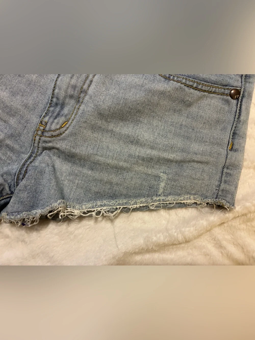 Free People Denim Shorts